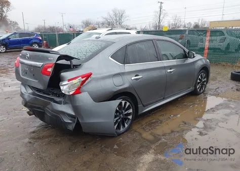 2017 Nissan Sentra Sr z USA, uszkodzony, nr VIN 3N1AB7AP8HY362391